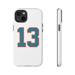 Vintage Football QB Number 13 Phone Case | Tough Cover