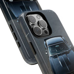 1969 Camaro SS Black Overhead Tough Phone Case Cover Gift Art