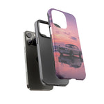 Silver Hakosuka Skyline Mirror Lake Tough Phone Case