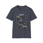 Black 1978 Chevy K10 Pickup T-Shirt | Classic Truck Illustration Tee