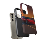 Red C4 ZR-1 King of the Hill Art Tough Phone Case