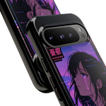Melancholy Anime Girl Phone Case Vaporwave Tough Case