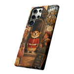 Corgi Royal Guard phone case | Cute British corgi soldier illustration