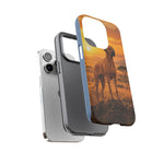 Rhodesian Ridgeback African Savanna Art Tough Phone Case