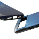 Yellowfin Tuna Phone Case, Deep Blue Water Tough Cover, Gift