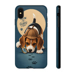 Beagle Nose Detective Phone Case Funny Dog Lover Gift