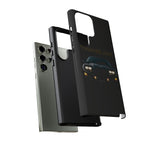 Dark 1998 Trans Am Front View Muscle Car Tough Phone Case Gift