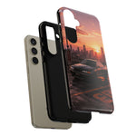 R32 Skyline GT-R Phone Case Sunset City Tough Cover Gift Art