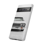 White Impala Phone Case, Classic 64 Lowrider Style Cover, Gift for Guys