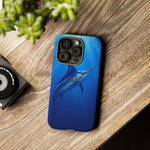 Blue Marlin Open Water Phone Case, Deep Sunbeam Tough Cover