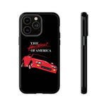 1991 Camaro Heartbeat Red Muscle Car Tough Phone Case Cover