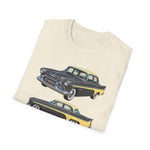 1956 DeSoto Fireflite Classic Car Trio T-Shirt | Vintage Retro Auto Tee