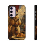 Poodle in Beret Phone Case | Vintage Paris Café Illustration
