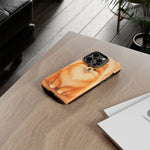 Pomeranian Tiny Fox Fluffy Art Tough Phone Case