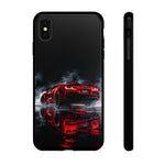 Z06 C8 Phone Case, Red Smoke Studio Reflection Cover