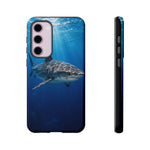 Tiger Shark Phone Case, Dappled Blue Water Tough Cover