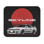 Skyline R32 Mouse Pad – JDM GT-R with Rising Sun Design