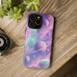 Pastel Galaxy Planet Vaporwave Art Tough Phone Case