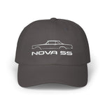 Nova SS 1962 Embroidered Hat Classic Muscle Car Outline Cap Vintage Silhouette Dad Hat Gift