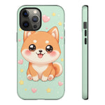 Shiba Inu Kawaii Chibi Smile Pet Dog Art Tough Phone Case