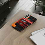GTO The Judge Red Muscle Car Illustration Phone Case | Retro Classic Car