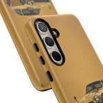 Antique Gold Fairlady Z Phone Case, Classic JDM Tough Cover