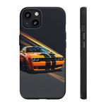 Challenger Widebody Orange Muscle Art Tough Phone Case