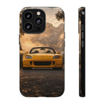 S2000 Phone Case, Yellow JDM Roadster Foggy Mountain Pass Cover