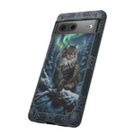 Norwegian Forest Cat Nordic Art Tough Phone Case