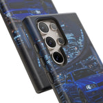 Skyline GT-R R34 Bayside Blue Tokyo Night Art Tough Phone Case