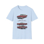 1959 Chevy Impala illustration T-Shirt | Classic Car Trio design