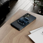 1969 Camaro SS Black Overhead Tough Phone Case Cover Gift Art
