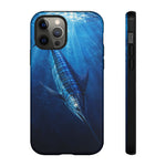 Marlin Fishing Phone Case Deep Sea Angler Tough Cover Gift