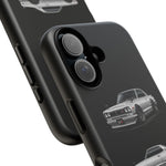 Silver Hakosuka Skyline Classic Sports Car Tough Phone Case for JDM Fans