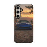 C6 Z06 Corvette Phone Case, Blue Mountain Dusk Cover, Gift