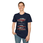 1959 Chevy Impala illustration T-Shirt | Classic Car Trio design