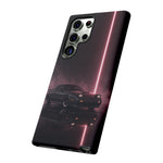 FC RX-7 Pink Neon Fog Column Tough Case
