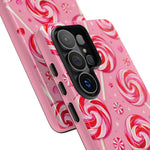 Candy Swirl Lollipop Art Tough Phone Case