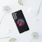 Great Dream Wave Circular Badge Vaporwave Phone Case – Japanese Aesthetic