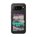 R32 Skyline GT-R Manga Style JDM Tough Phone Case Cover Gift