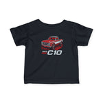 1969 Chevy C10 Baby Tee Toddler Shirt Classic Truck Car Show Hot Rod Graphic Top