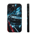 C8 Rain Tunnel Phone Case Racing Tough Case for Corvette Drivers