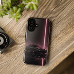 FC RX-7 Pink Neon Fog Column Tough Case