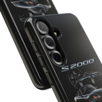 Black S2000 Roadster Collage JDM Tough Phone Case Cover Gift