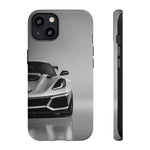 Blade Silver Metallic C7 ZR1 Tough Phone Case