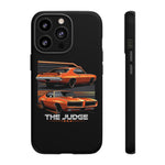 1969 GTO Judge Orange Muscle Car Tough Phone Case Cover Gift