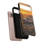 73 Chevy C10 Square body Truck Two-Tone Sunrise Tough Phone Case