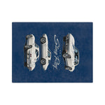 1963 Split Window Corvette Sting Ray Cars Velveteen Blanket | Classic Throw
