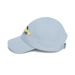 1964 Impala Convertible Dad Hat Classic Car Cap Adjustable Yellow Lowrider