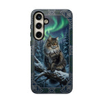 Norwegian Forest Cat Nordic Art Tough Phone Case